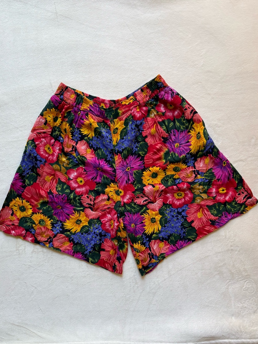 Vintage Floral Shorts